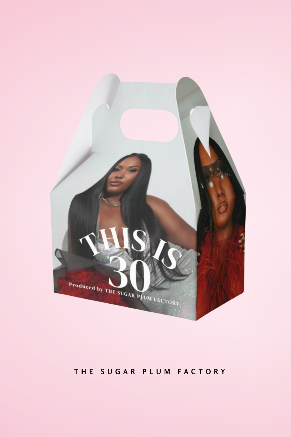 DIY Custom Pary Favor Box Template (Editable in Canva- Instant Download)